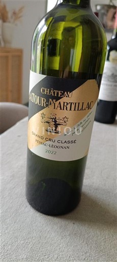 Bordeaux Pessac-Léognan Grand Cru Classé Château Latourmartillac 2022