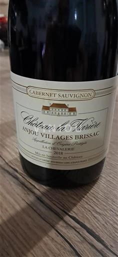 Loirevallei Anjou Villages Brissac Château La Varière La Chevalerie 2018