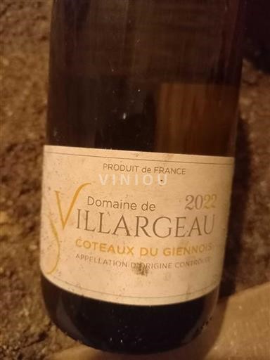 Valle della Loira Coteaux-du-giennois Domaine Villargeau 2022