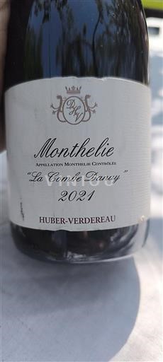 Borgogna Monthélie Domaine Huberverdereau La Combe Danay 2021