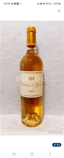 Bordeaux Sauternes Château Yquem 2019