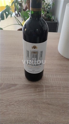 Wines Rouge sec Chateau La Garde Non millésimé France Bordeaux Pessac-Léognan AOC