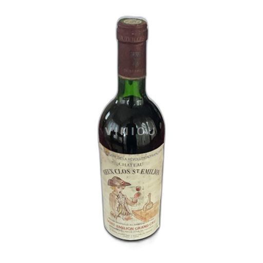 Bordeaux Saint-Émilion Grand Cru Château Vieux Clos Saintémilion (m. Terras) Bicentenaire de la Révolution Française 1987