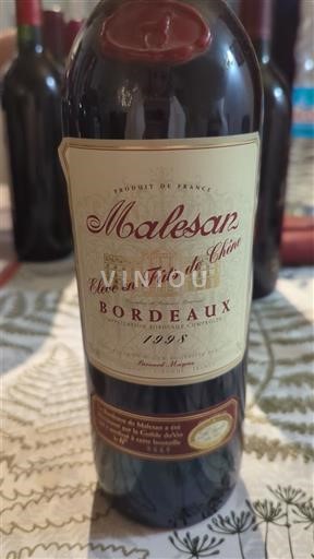 Bordeaux Malesan 1998