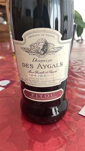Languedoc Fitou Domaine Des Aygals 2006