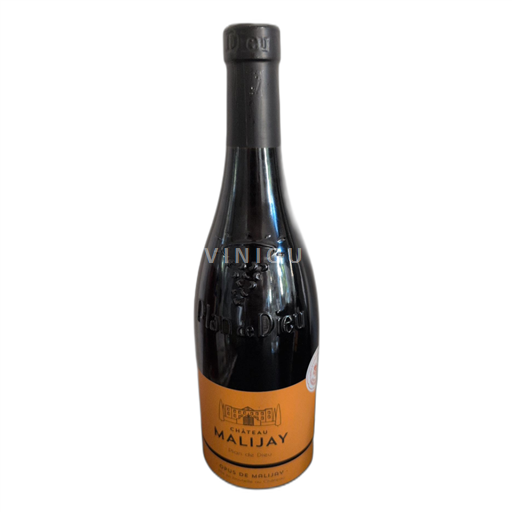 Rhônen laakso Côtes-du-rhône-villages Château Malijay Plan de Dieu 2019