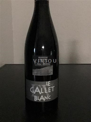 Rhônedalen Côte-rôtie François Villard Le Gallet Blanc 2016