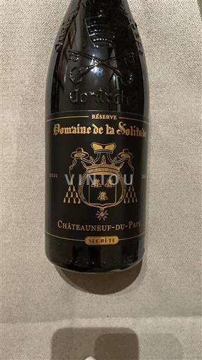 Rhônedalen Châteauneuf-du-Pape Domaine La Solitude Réserve Secrète 2021