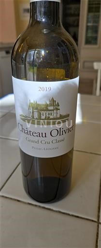 Viner Blanc demi-sec Château Olivier 2019 Frankrike Bordeaux Pessac-Léognan AOC