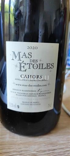 Sudoeste Cahors Mas Des Étoiles 2020