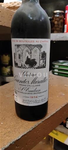 Bordéus Saint-Émilion Grand Cru Château Grandes Murailles 1974