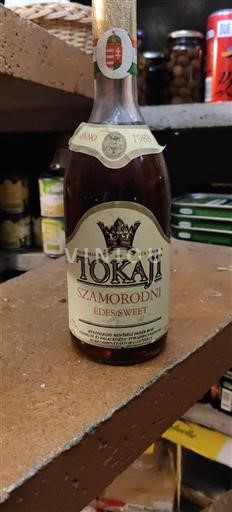 Tokaj No especificado Tokajhegyaljai Szamorodni Édes 1988