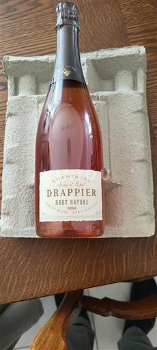 Champaña Champán Drappier Brut Nature Rosé Sin añada