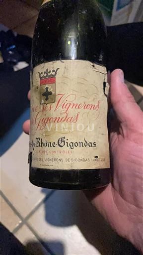 Vallée du Rhône Gigondas Cave Des Vignerons De Gigondas 1969