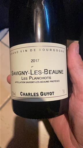 Burgundy Savigny-lès-Beaune Charles Guyot Les Planchots 2017