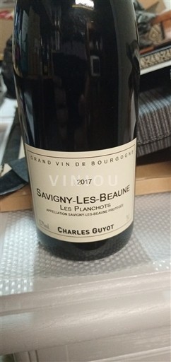Bourgogne Savigny-lès-beaune Charles Guyot Les Planchots 2017