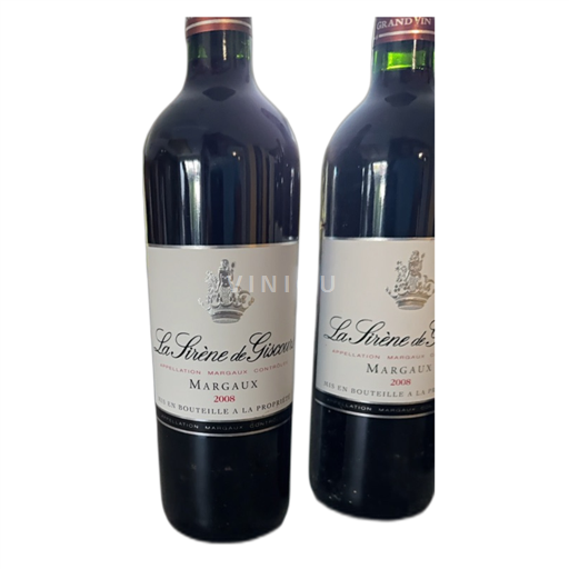 Bordeaux Margaux Château Giscours La Sirène de Giscours 2008