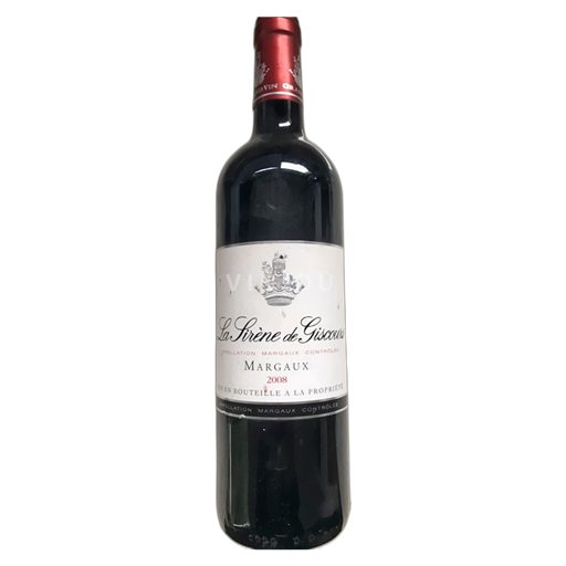 Bordeaux Margaux Château Giscours La Sirène de Giscours 2008