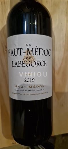 Burdeos Haut-Médoc Labegorce 2019