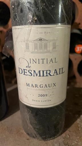 Burdeos Margaux Château Desmirail Initial de Desmirail 2009