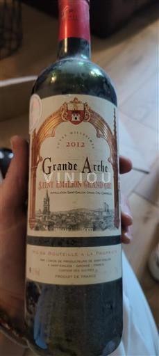Bordeaux Saint-Émilion Grand Cru Grande Arche 2012