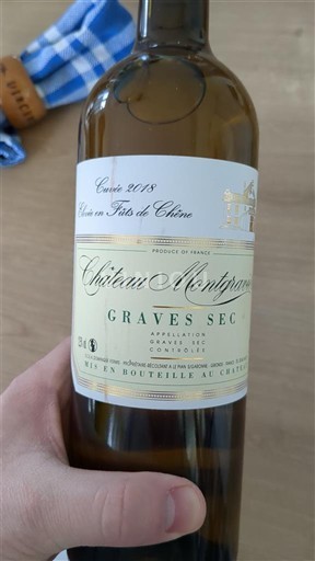 Bordeaux Graves Château Montgravier Élevé en Fûts de Chêne 2018