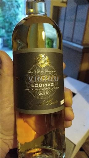 Bordeaux Loupiac Château Des Roches Grand 2018