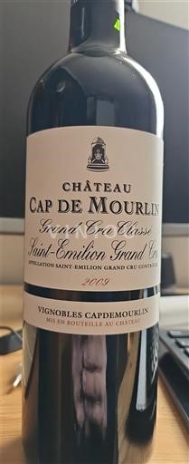 Bordeaux Saint-Émilion Grand Cru Grand Cru Château Cap De Mourlin 2016