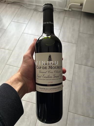 Bordeaux Saint-Émilion Grand Cru Grand Cru Château Cap De Mourlin 2016