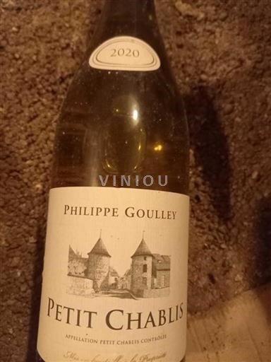 Borgogna Petit-chablis Philippe Goulley 2020