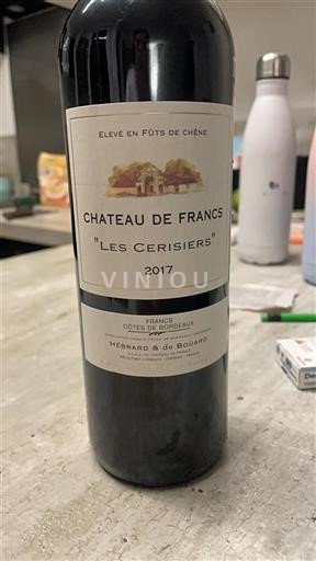 Bordeaux Francs-Côtes-de-Bordeaux Château Francs Les Cerisiers 2017