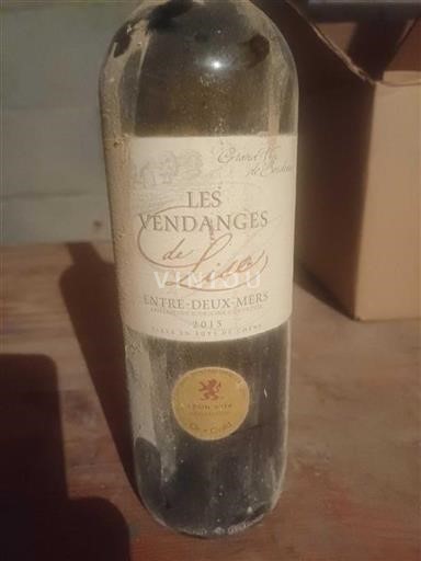 Bordeaux Entre-deux-mers Les Vendanges De Lize 2015