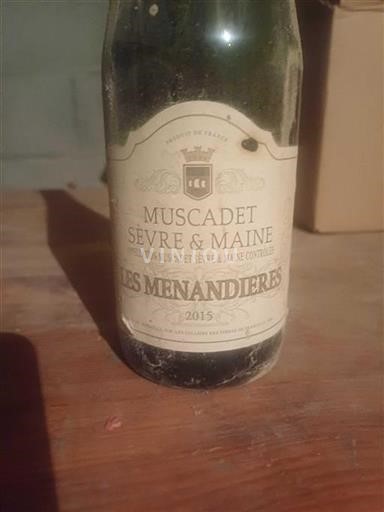 Vallée de la Loire Muscadet-sèvre-et-maine Les Menandières 2015