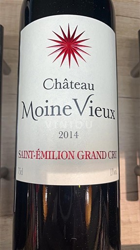 Bordeaux Saint-Émilion Grand Cru Grand Cru Château Moine Vieux 2014