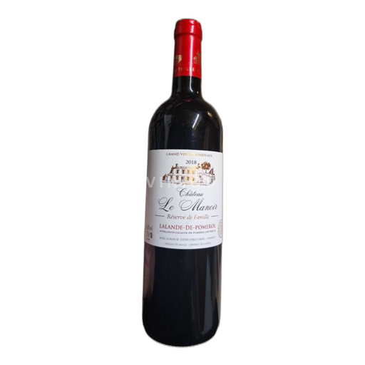 Bordeaux Lalande-de-Pomerol Château Le Manoir Réserve de Famille 2018