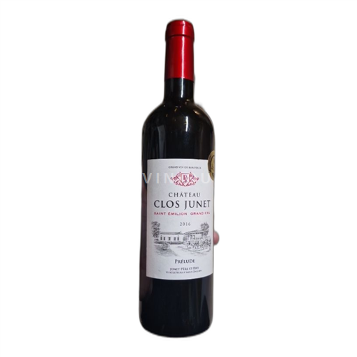 Bordéus Saint-Émilion Château Clos Junet Prélude 2016