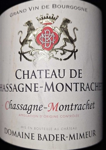 Bourgogne Chassagne-montrachet Chassagne Montrachet 2019