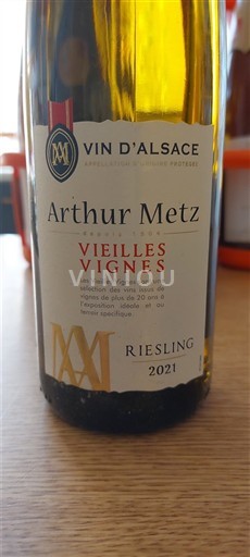 Alsace Arthur Metz Vieilles Vignes 2021