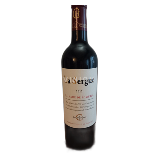 Bordeaux Lalande-de-Pomerol La Sergue 2015