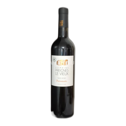 Vin Rouge sec Preixanum Tradition Domaine Preignes le Vieux 2022 France Languedoc et Roussillon Pays d'oc IGP