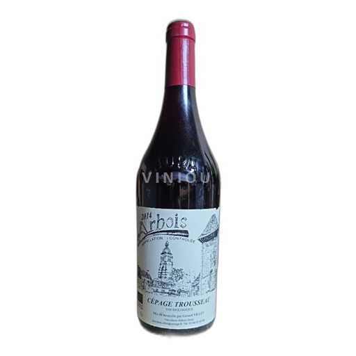 Jura Arbois Gérard Villet Cépage Trousseau 2014