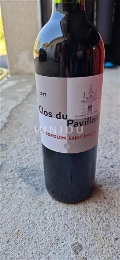 Bordeaux Puisseguin-Saint-Émilion Clos Du Pavillon 2017