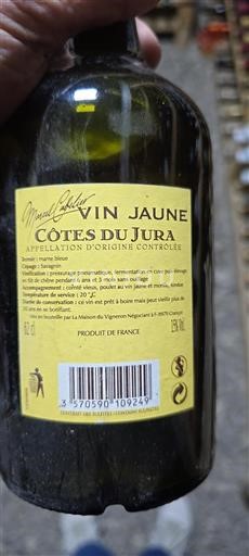 Jura Côtes-du-Jura Marcel Cabelier Vin Jaune 2007