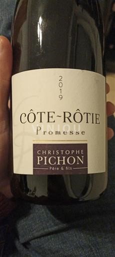 Thung lũng Rhône Côte-rôtie Christophe Pichon Promesse 2019