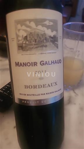Burdeos Bordeaux Manoir Galhaud 2011