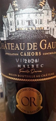 Sud-Ovest Cahors Château Gaudou 2020