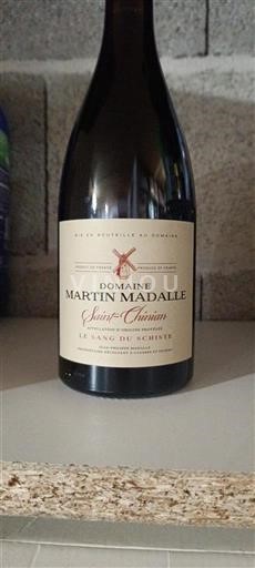 Languedoc Saint-Chinian Domaine Martin Madalle Le Sang du Schiste 2019