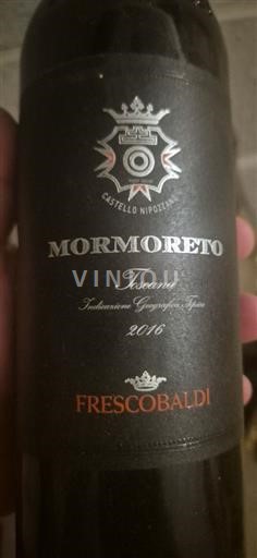 Toscana Castello Nipozzano Mormoreto 2016