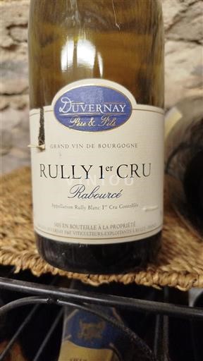 Bourgogne Không được chỉ định Premier Cru Duvernay Père & Fils Rabource Không niên vụ