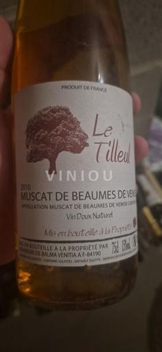 Valle del Rodano Moscato di Beaumes-de-Venise Le Tilleul 2010